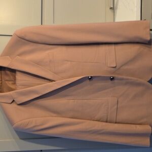 Alain Dupetit 38R Slim Fit Mauve/light Dusty Rose color 3-Piece Suit.
